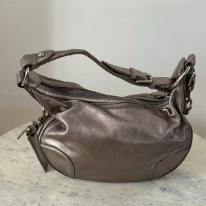 Ralph Lauren Collection Silver Metallic Handbag